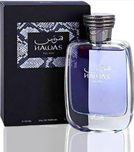 Load image into Gallery viewer, Hawas for him Eau De Parfum By Rasasi🏅100ml 3.4 FL OZ ORIGINAL- UAE New Sealed
