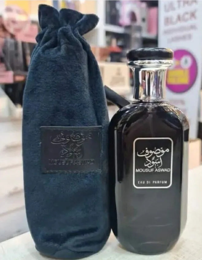 MOUSUF BLACK ASWAD EDP Perfume 100 ML موصوف اسود 🥇