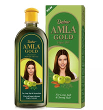 Load image into Gallery viewer, Dabur Amla Gold For Dry &amp; Damaged Hair oil For Long, Soft &amp; Strong Hair 300ml
