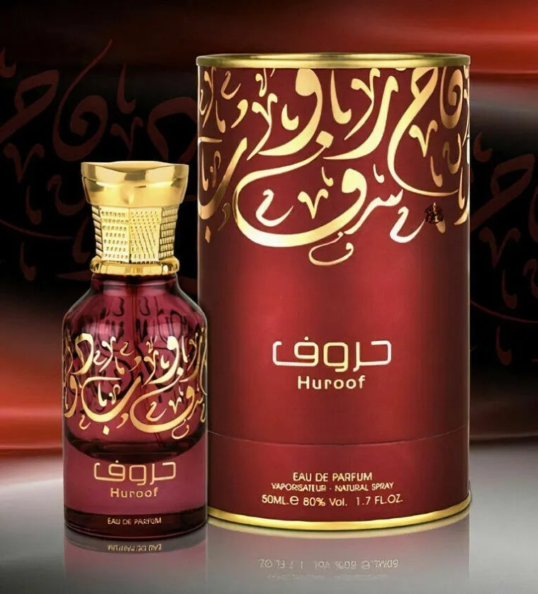 HUROOF Perfume By Ard Al Zaafaran EDP Arabian Fragrances Natural Spray 50 ml🥇