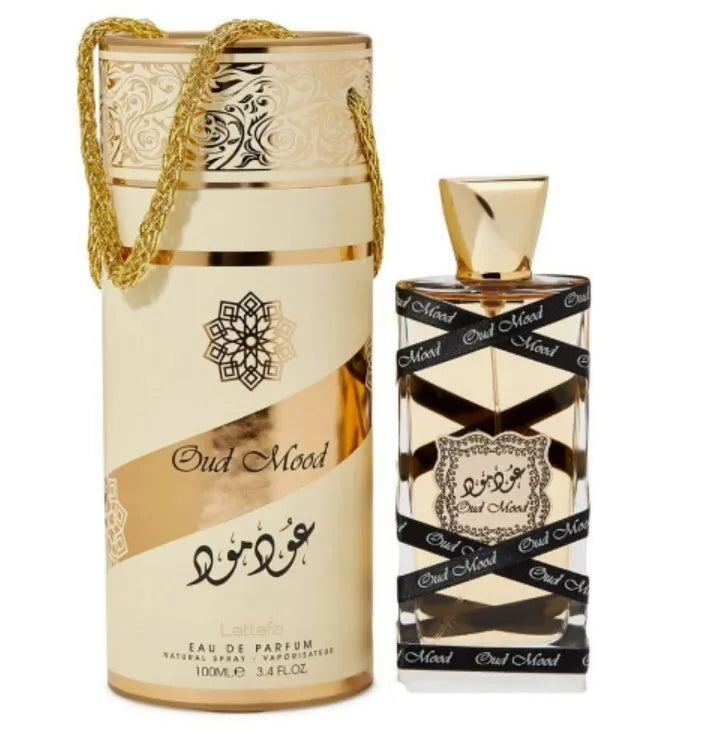 Oud Mood by LATTAFA 100 ML Eau De Parfum Arabian Perfume 100% Original🥇