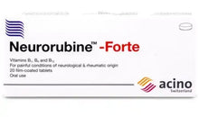 Load image into Gallery viewer, 3 Pack X Neurorubine Forte With Vitamin B1, B6, B12 For Nerves, Free Shipping
