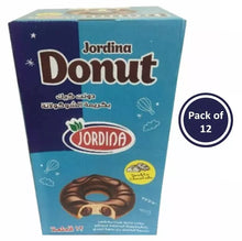 Load image into Gallery viewer, 12 Pieces X Jordina Donut Cake Cream Chocolate (45 Gram)
