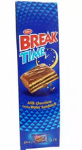 Load image into Gallery viewer, Tiffany Break time chocolate wafer sandwich box/24 pieces milkyشوكولاتة تيفاني
