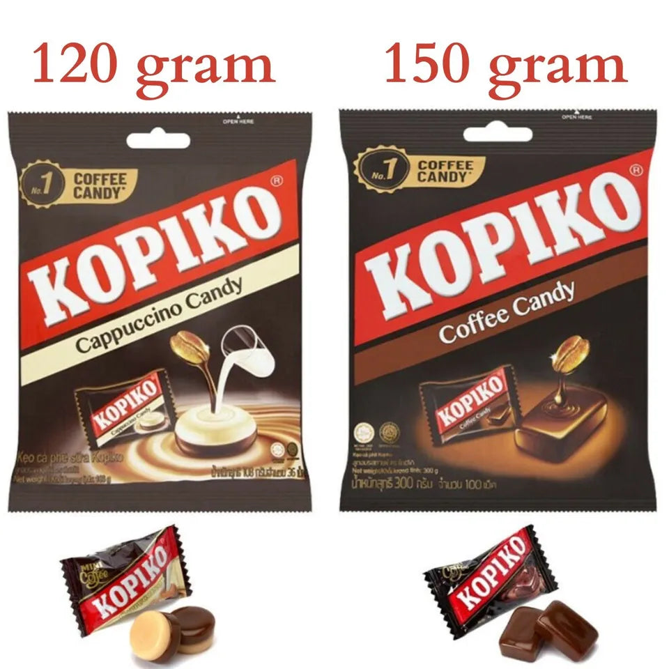 Kopico Candy Cappucino Bag ( 120 Gram) + Kopico Coffee Candy ( 150 gram)