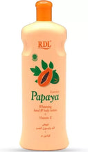 Load image into Gallery viewer, Papaya Extract Hand And Body Lotion moisturize + Vitamin E(600 ml) لوشن البابايا
