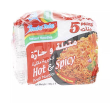 Load image into Gallery viewer, 5 Packet X INDOMIE Instant Noodles Fried Noodles Hot and Spicy Flavor
