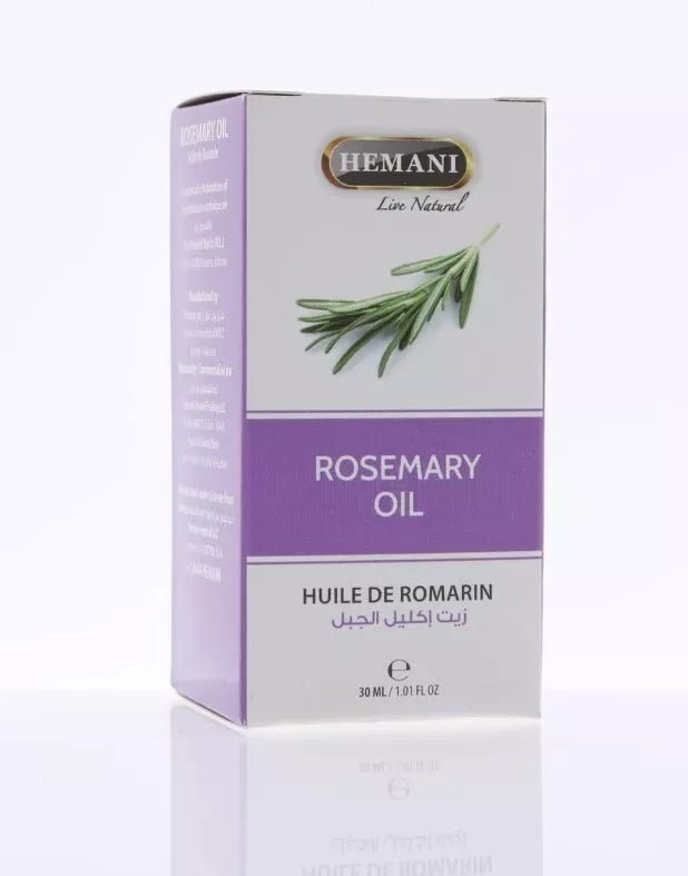 Hemani Rosemary Oil (30ml) 100% Natural زيت اكليل الجبل