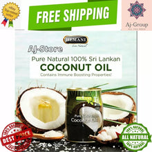 Load image into Gallery viewer, 2X Hemani Coconut Oil 100% Sri Lankan (400ml) For Hair Care زيت جوز الهند
