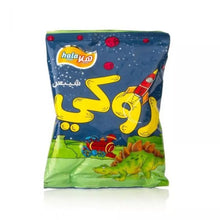 Load image into Gallery viewer, 12 Pack X Hala Chips Rocky Original Cheese Flavor 20 Gram روكي هلا شيبس
