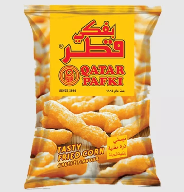 2 Pack X Qatar Pafki Tasty Fried Corn Cheese flavor (160 g)