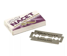 Load image into Gallery viewer, 100X Double Edge Razor Blades Gilette NACET Stainless Razors✯ BUY 2 GET 1 FREE ✯
