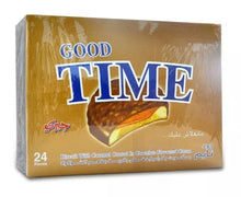 Load image into Gallery viewer, 24 Pcs X Good Time Biscuit With Caramel Coated In Chocolate Snack Jabri
