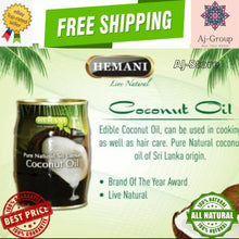 Load image into Gallery viewer, 2X Hemani Coconut Oil 100% Sri Lankan (400ml) For Hair Care زيت جوز الهند
