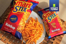 Load image into Gallery viewer, 3 Pack X Smart Stix Baked Chips Ketchup Flavor- 70 gram
