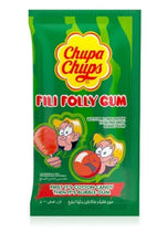 Load image into Gallery viewer, 3 Pack x Chupa Chups Fili Folly Gum Cotton Candy Watermelon Flavor ( 11 gram)
