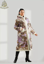 Load image into Gallery viewer, Woman&#39;s Farwa Bisht Coat Protect From Cold Long Jacket 2 فروة موديل تركي
