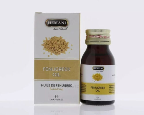 2X Hemani Fenugreek Natural 100% Oil 30 ml زيت الحلبة