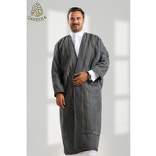 Load image into Gallery viewer, Embroide man&#39;s Farwa Bisht Coat Protect From Cold Long Jacket فروة رجالية مخمل
