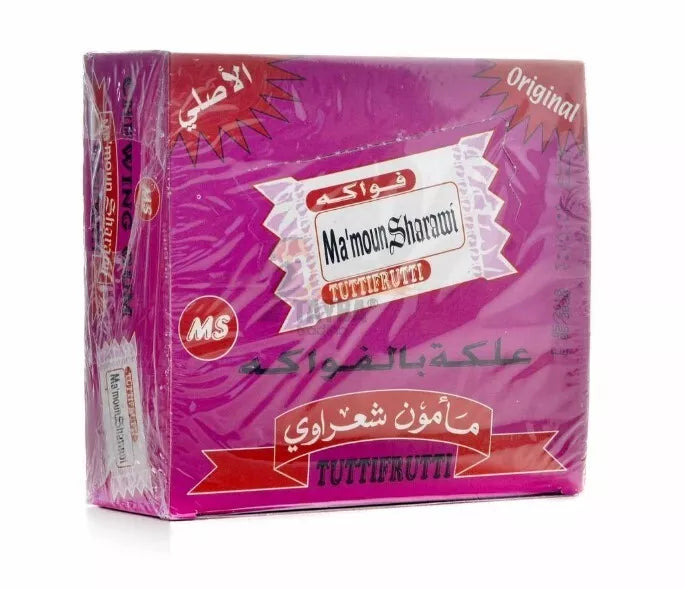 Chewing Gum TuttiFrutti Flavor Sharawi 100 Small Pieces
