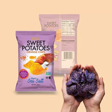 Load image into Gallery viewer, 3 Pack X Maxi Sweet Potatoes Orange Chips-YAM Sea Salt Flavor- 70 gram
