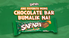 Load image into Gallery viewer, 12X Gandour Safari Chocolate Caramel Crisp 25 g Bar شوكولاتة سفاري
