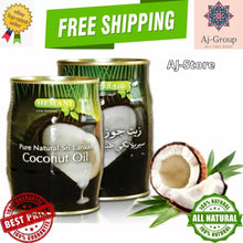 Load image into Gallery viewer, 2X Hemani Coconut Oil 100% Sri Lankan (400ml) For Hair Care زيت جوز الهند
