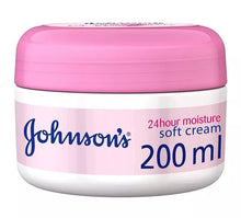 Load image into Gallery viewer, 1X Johnson&#39;s 24 Hour Moisture Soft Cream 200 Ml Beauty
