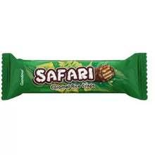 Load image into Gallery viewer, 12X Gandour Safari Chocolate Caramel Crisp 25 g Bar شوكولاتة سفاري
