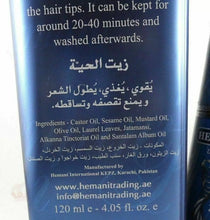 Load image into Gallery viewer, 1X Hemani Snake Oil Live Natural 100% for hair care &amp; treatment 120ml زيت الحية
