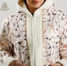 Load image into Gallery viewer, Woman&#39;s Farwa Bisht Coat Protect From Cold Long Jacket 2 فروة موديل تركي
