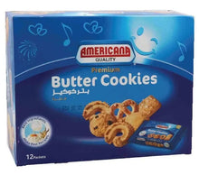 Load image into Gallery viewer, 12 Pieces X Americana Cookies Premium Butter Cookies (44 Gram)أمريكانا كوكيز
