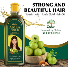 Load image into Gallery viewer, Dabur Amla Gold For Dry &amp; Damaged Hair oil For Long, Soft &amp; Strong Hair 300ml
