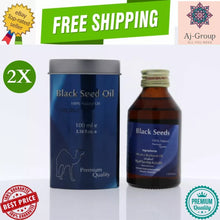 Load image into Gallery viewer, 2X Hemani Natural Black Seed Oil Blood Purified Cold Pressed100ml زيت حبة البركة
