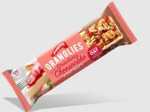 Load image into Gallery viewer, 10XLebanese Poppins Granolies Strawberry Cheesecake Oat Bar Healthy ( 30 gram)
