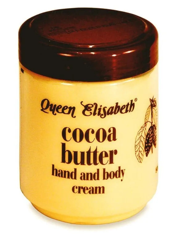 Queen Elisabeth Cocoa Butter Hand & Body Cream Hand & Cream 125 ml زبدة الكاكاو