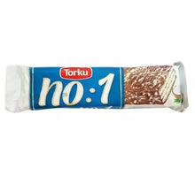 Load image into Gallery viewer, 12X Torku No 1 Wafer Coconut Cream 35 Gram شوكولاتة توركو نمبر ون ويفر
