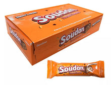 Load image into Gallery viewer, 24X Gandour SOUDAN chocolate with caramel and Peanuts شوكولاتة سودان

