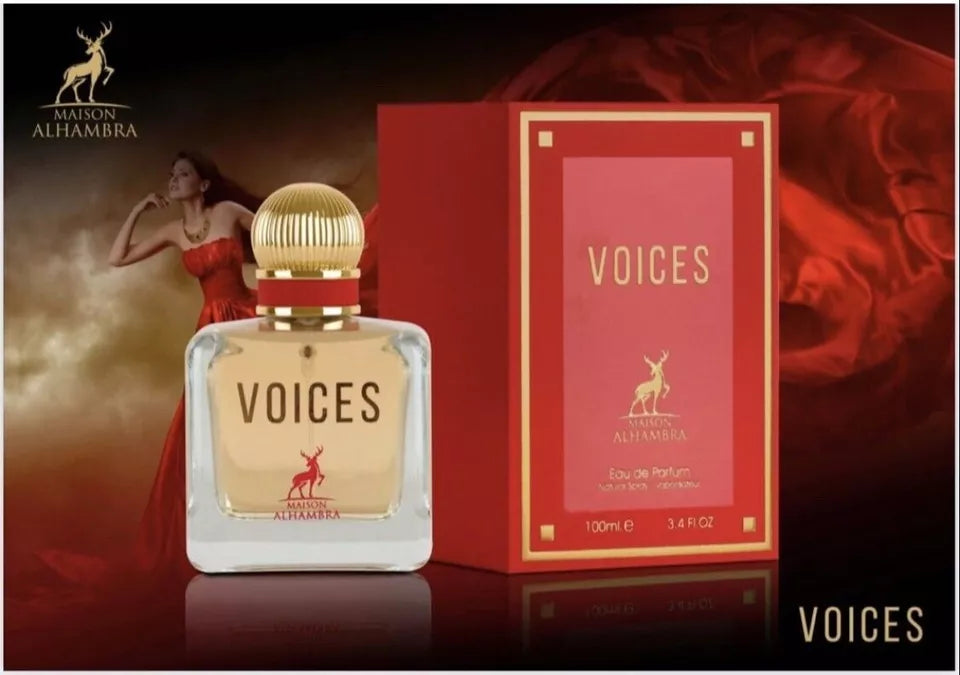 Voices EDP Perfume By Maison Alhambra 100 ML🥇Super Rich UAE Version🥇