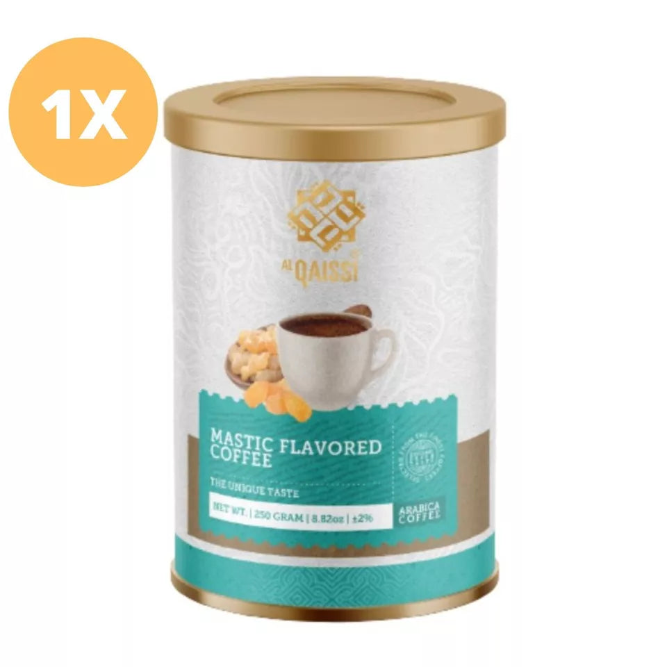 1 Pack X Al-Qaisi Mastic Flavored Coffee Arabic Coffee قهوة بنكهة المستكة