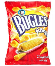 Load image into Gallery viewer, 10 Pack X Mr. Chips Bugles Original Corn Flavor 35 Gram بيوقلزمستر شيبس
