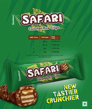 Load image into Gallery viewer, 24X Gandour Safari Chocolate Caramel Crisp 25 g Bar شوكولاتة سفاري
