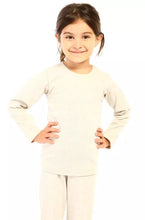 Load image into Gallery viewer, Girl&#39;s Thermal Underwear Sets Top &amp; Long Johns Made in Turkey -100% Cotton
