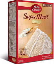 Load image into Gallery viewer, Betty Crocker Super Moist White Cake Mix Rich Taste &amp;No Artificial Colors
