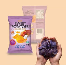 Load image into Gallery viewer, 3 Pack X Maxi Sweet Potatoes Chips- Original Sea Salt Flavor- 70 gram
