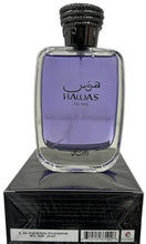 Load image into Gallery viewer, Hawas for him Eau De Parfum By Rasasi🏅100ml 3.4 FL OZ ORIGINAL- UAE New Sealed
