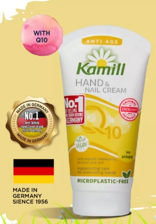 Kamill Hand and Nail Anti aging Cream with Vitamin E and Q10 (75 ml)