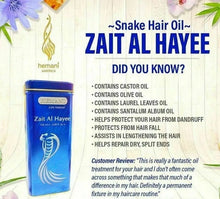 Load image into Gallery viewer, 1X Hemani Snake Oil Live Natural 100% for hair care &amp; treatment 120ml زيت الحية
