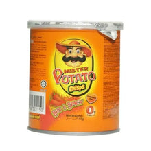 Load image into Gallery viewer, 4 Pack X Mister Potato Chips Crisps Hot And Spicy Flavor 45 Gram
