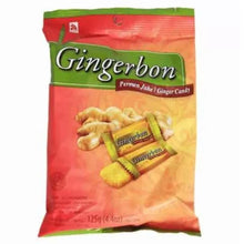 Load image into Gallery viewer, 3X Gingerbon Ginger Chews Sweets Healthy Jelly Candy 125 g حلوى الزنجبيل
